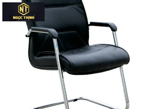 Ghế họp cao cấp lưng trung khung thép mạ  SL718M